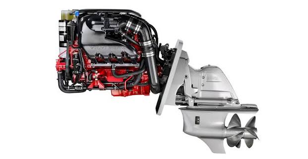 Petrol Boat Engine
