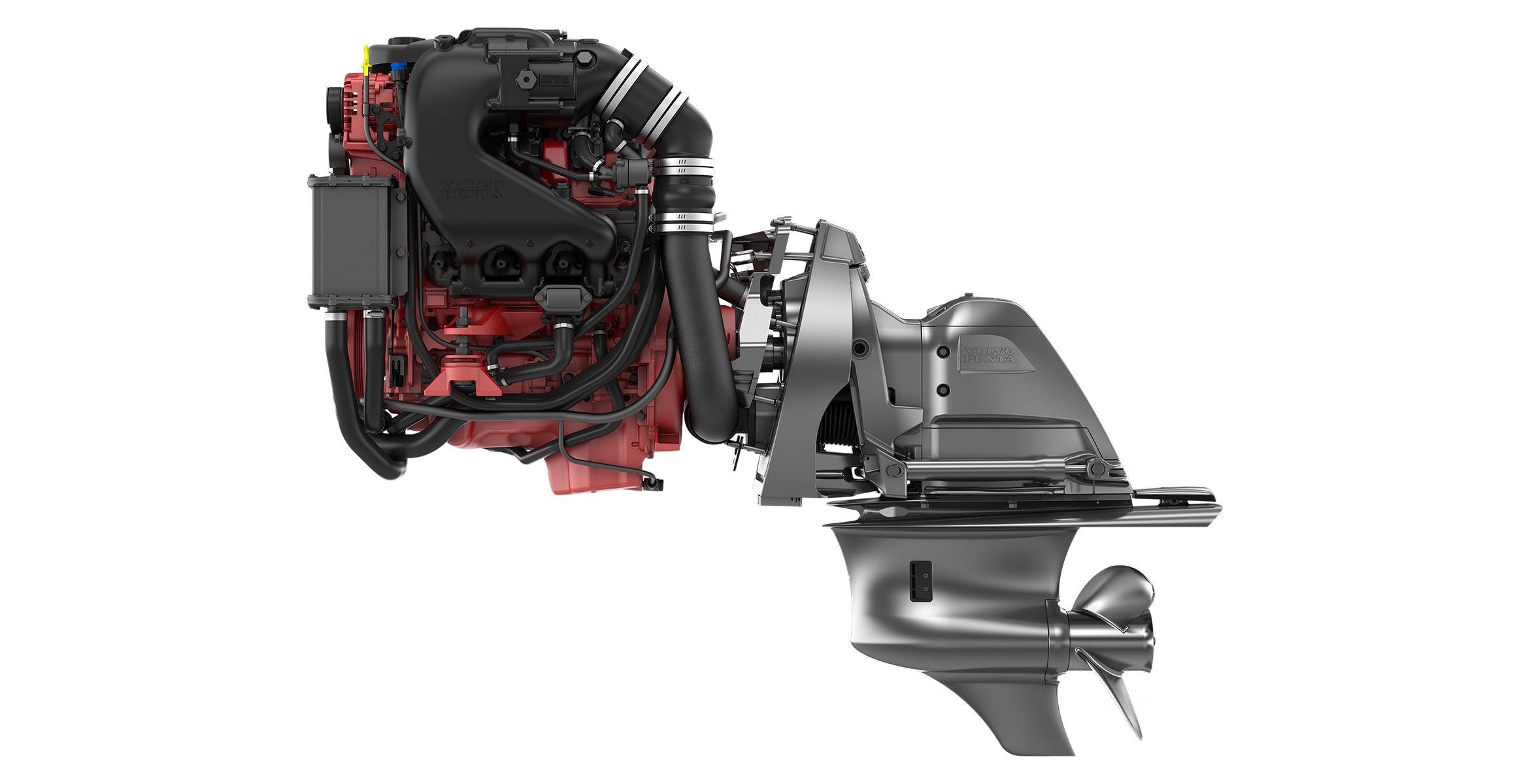 Petrol marine engine